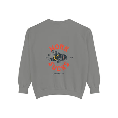 Work Sucks Bee Sweatshirt — Vintage Bee Graphic Crewneck