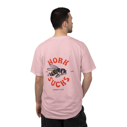 Work Sucks T‑Shirt — Retro Bee Graphic Tee