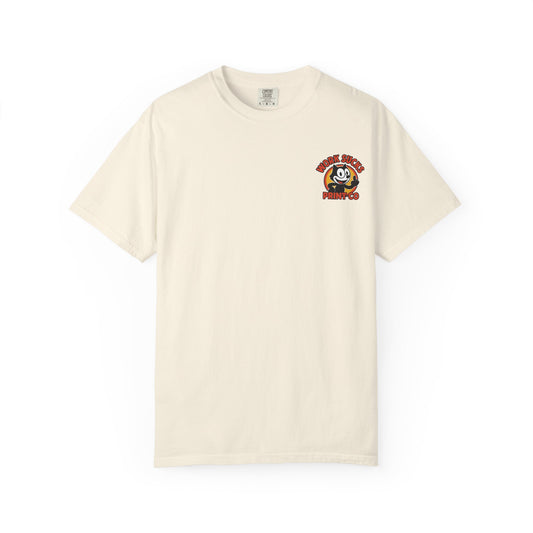 Work Sucks Print Co. T-Shirt — Retro Felix Cartoon Graphic Tee