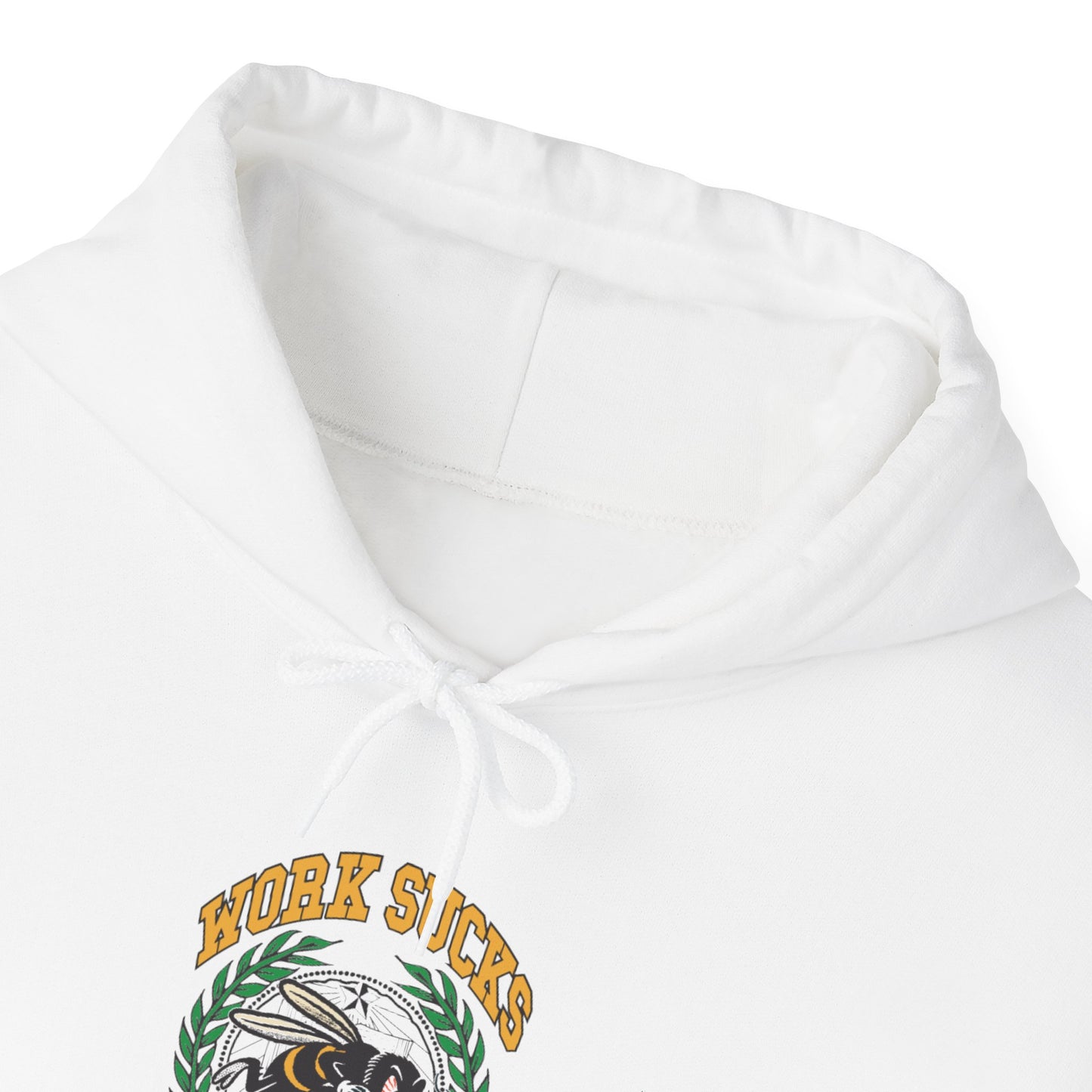 Hoodie — Retro Surf Vibes "Good Times" Crest Graphic